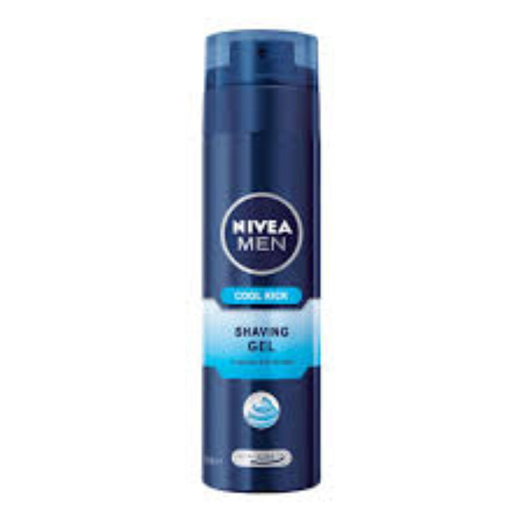 NIVEA MEN SHAVING GEL 200ML (COOL KICK)